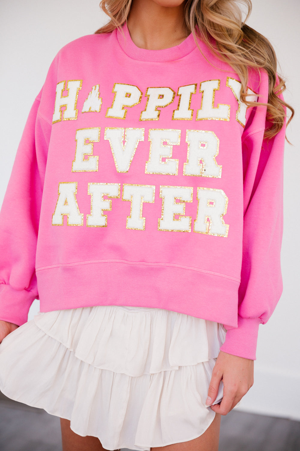 Never Ending Love Crop Sweater - Pink (FINAL SALE) - H&O