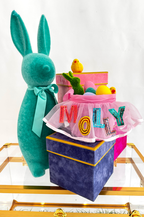 MINI KIDS CUSTOM EASTER BASKET basket Judith March