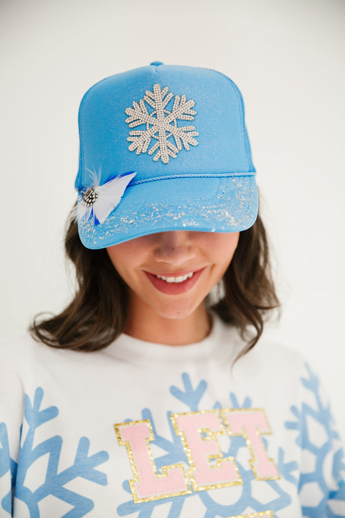 WINTER WONDERLAND TRUCKER HAT HAT Judith March   