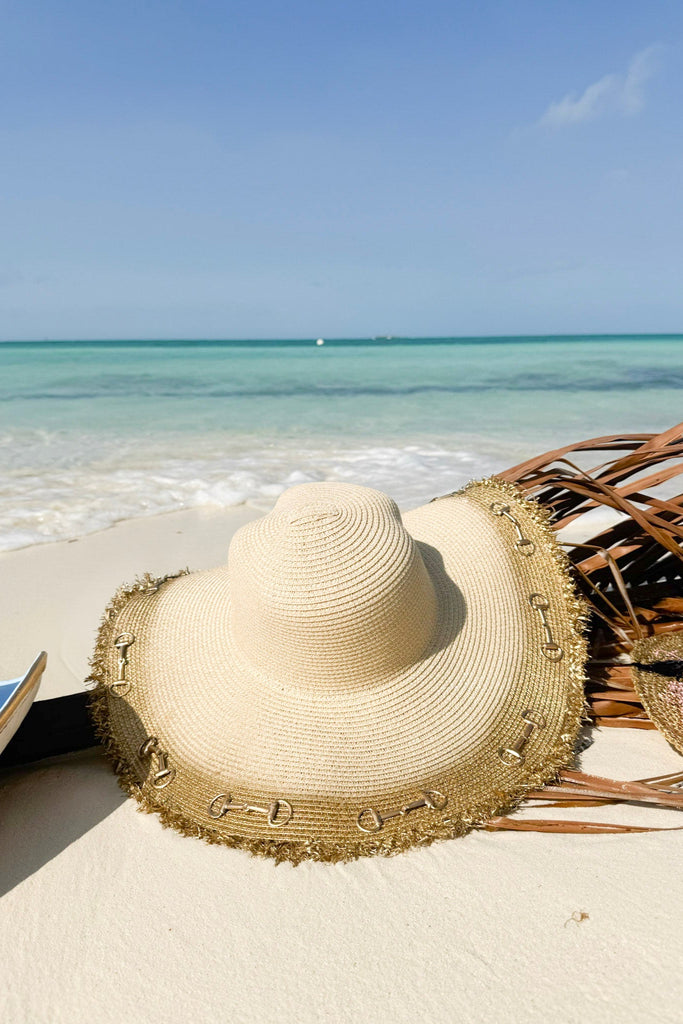 GOLDEN HORSE BIT FLOPPY HAT Sun hat Judith March