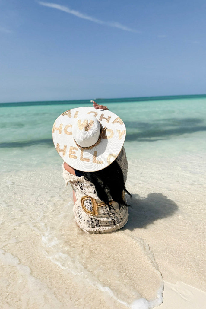 ALOHA COWGIRL SUN HAT RANCHER HAT Judith March