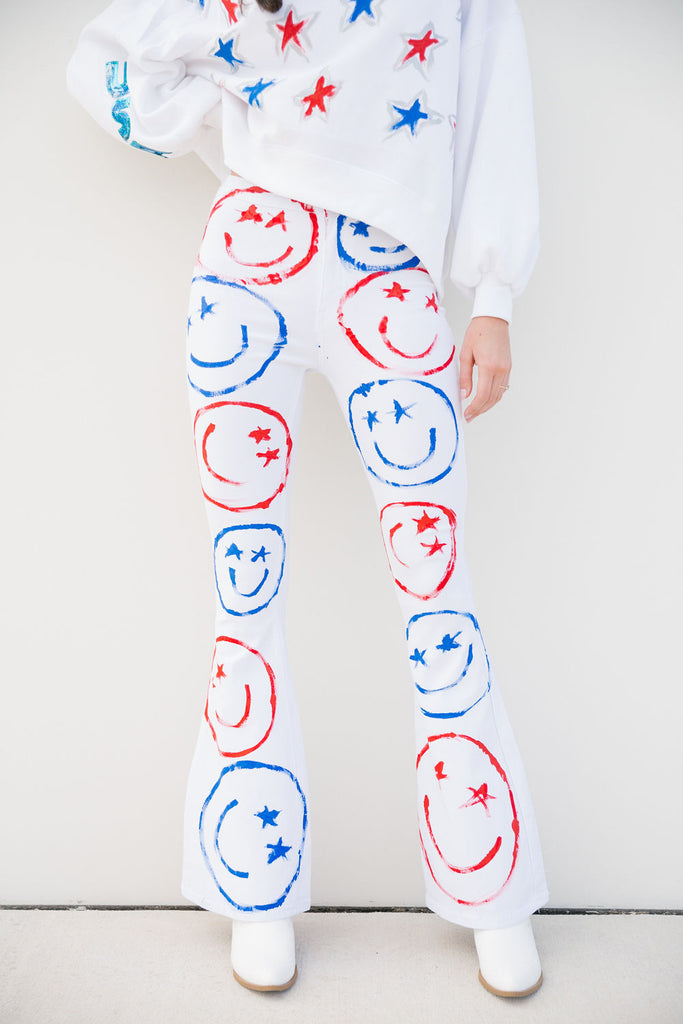 AMERICAN SMILEY FACE FLARES* FLARES Judith March