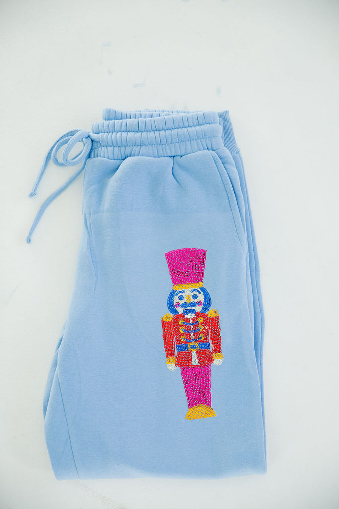 NUTCRACKER JOGGERS joggers Judith March SKY BLUE SMALL 