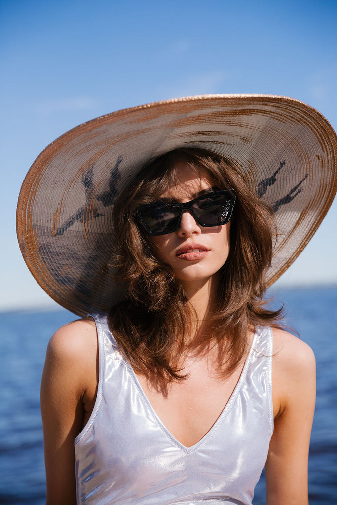 BEACH COWGIRL SUN HAT RANCHER HAT Judith March