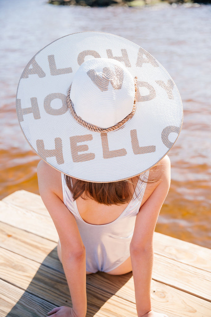 ALOHA COWGIRL SUN HAT RANCHER HAT Judith March