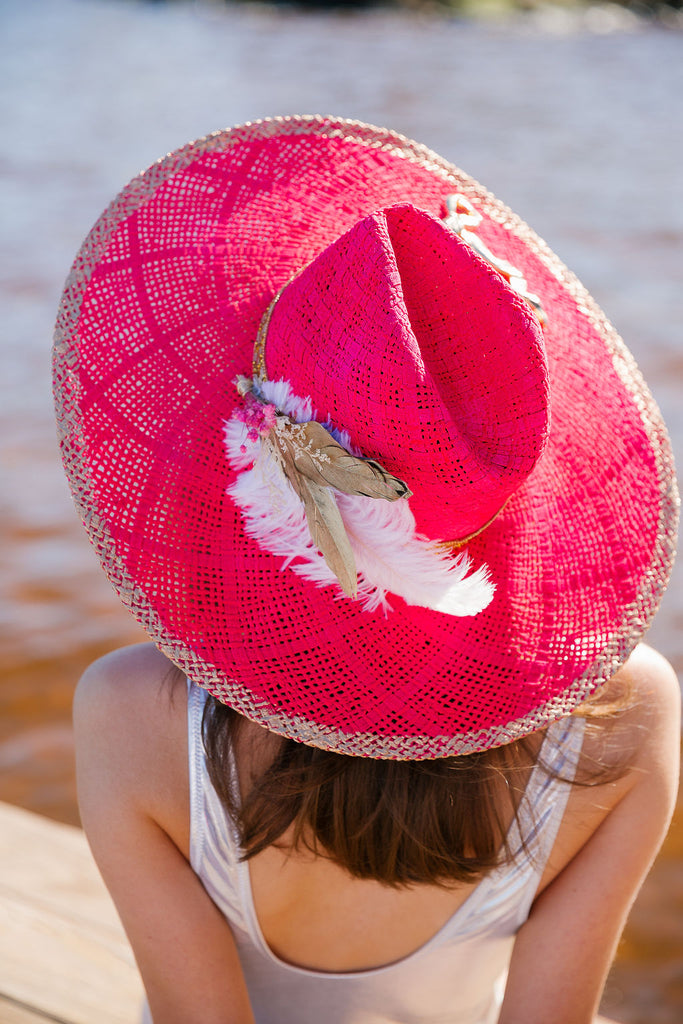 THE HAMPTONS SUN HAT RANCHER HAT Judith March