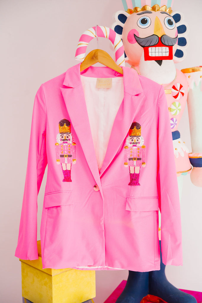 NUTCRACKER PINK BLAZER BLAZER Judith March   