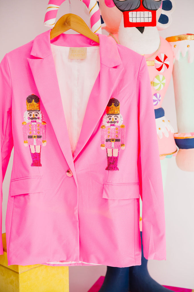 NUTCRACKER PINK BLAZER BLAZER Judith March   