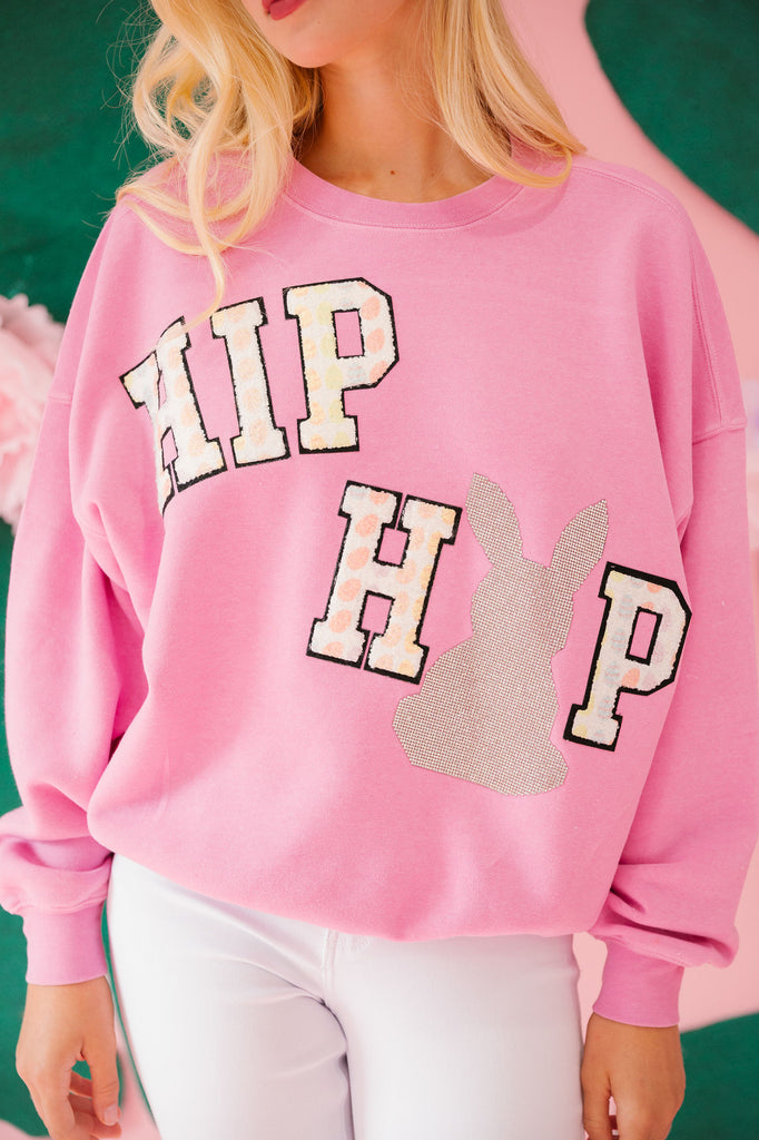 HIP HOP PINK PULLOVER PULLOVER Judith March