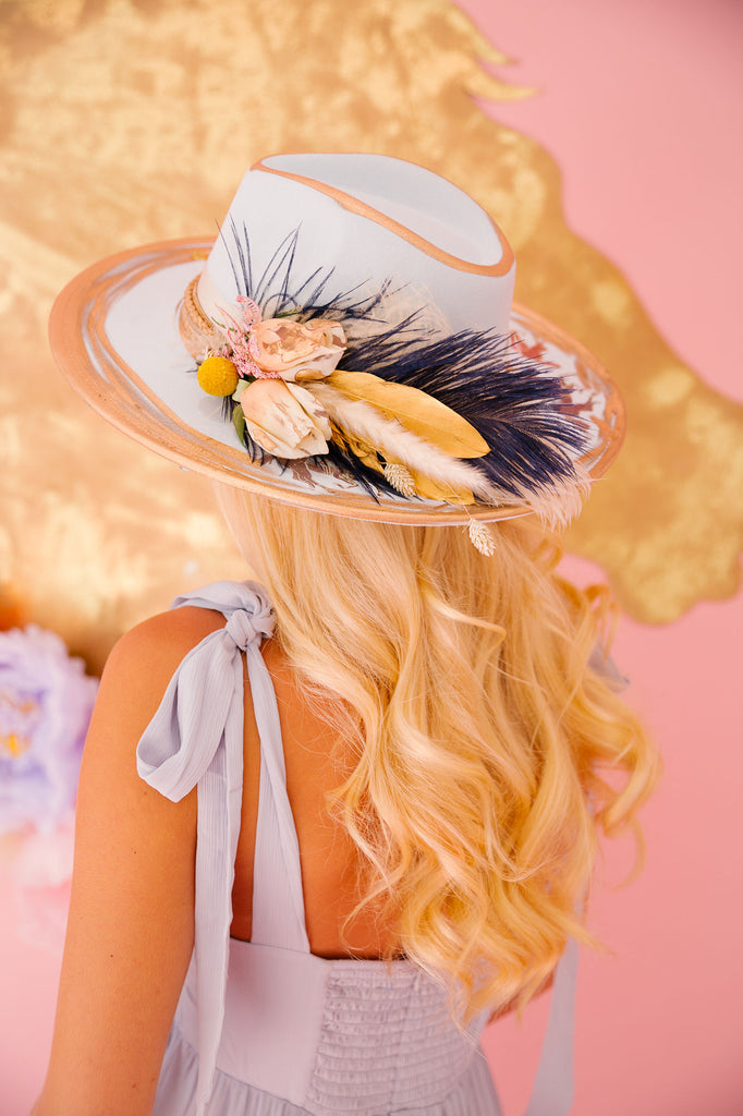 RACING ROYALTY BLUE RANCHER HAT RANCHER HAT Judith March