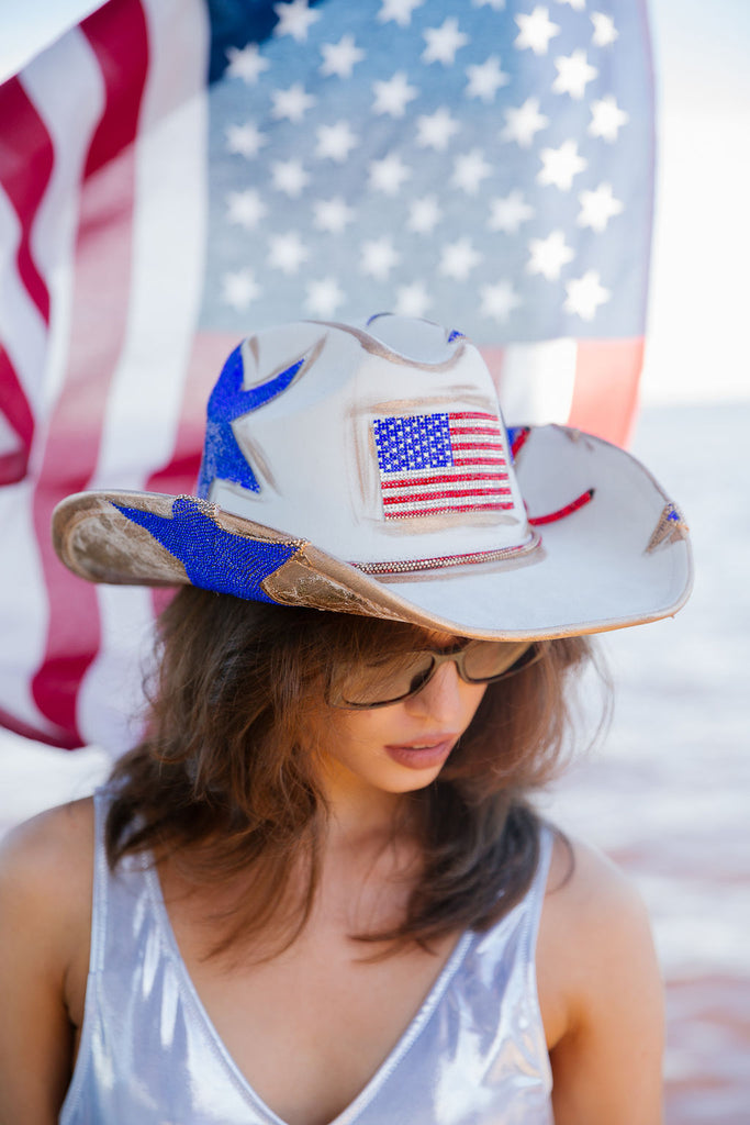 AMERICAN DREAM SUN HATS RANCHER HAT Judith March