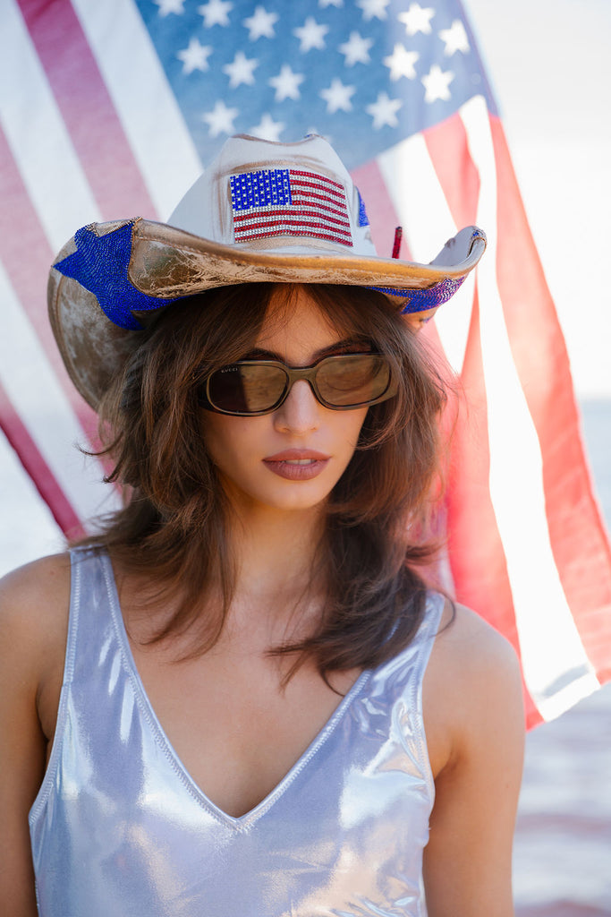 AMERICAN DREAM SUN HATS RANCHER HAT Judith March