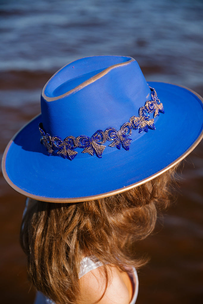 AMERICAN BOWS BLUE RANCHER HAT RANCHER HAT Judith March