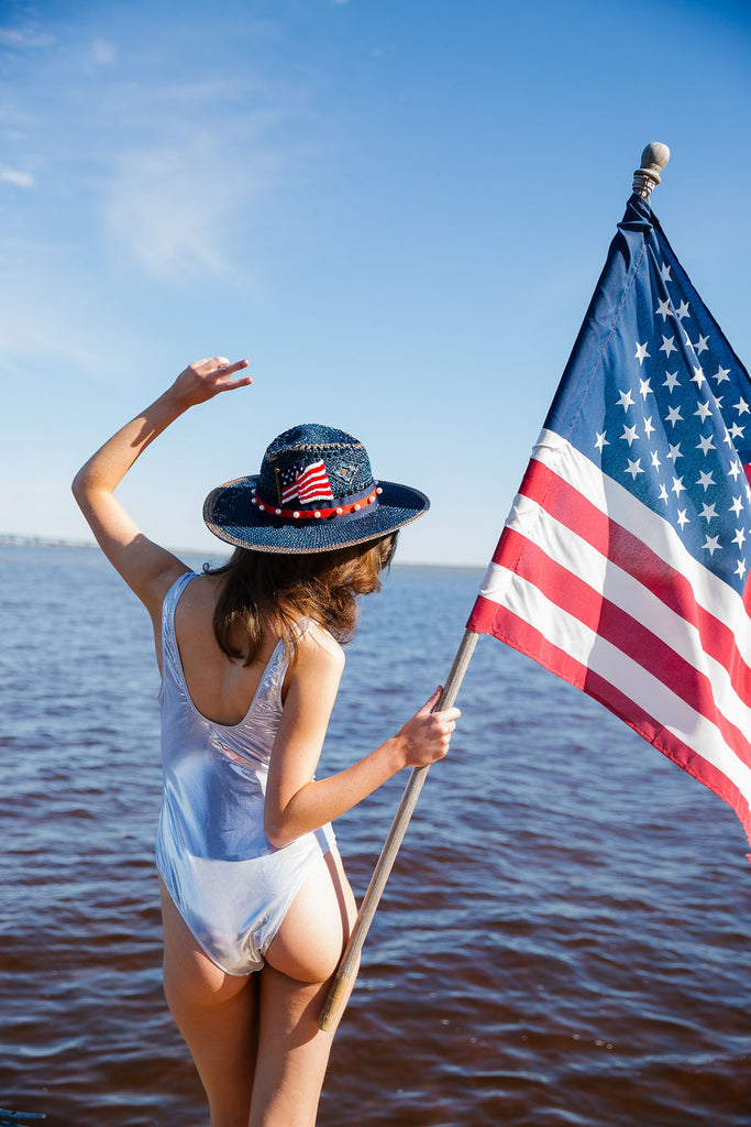 ALL AMERICAN GIRL SUN HAT RANCHER HAT Judith March