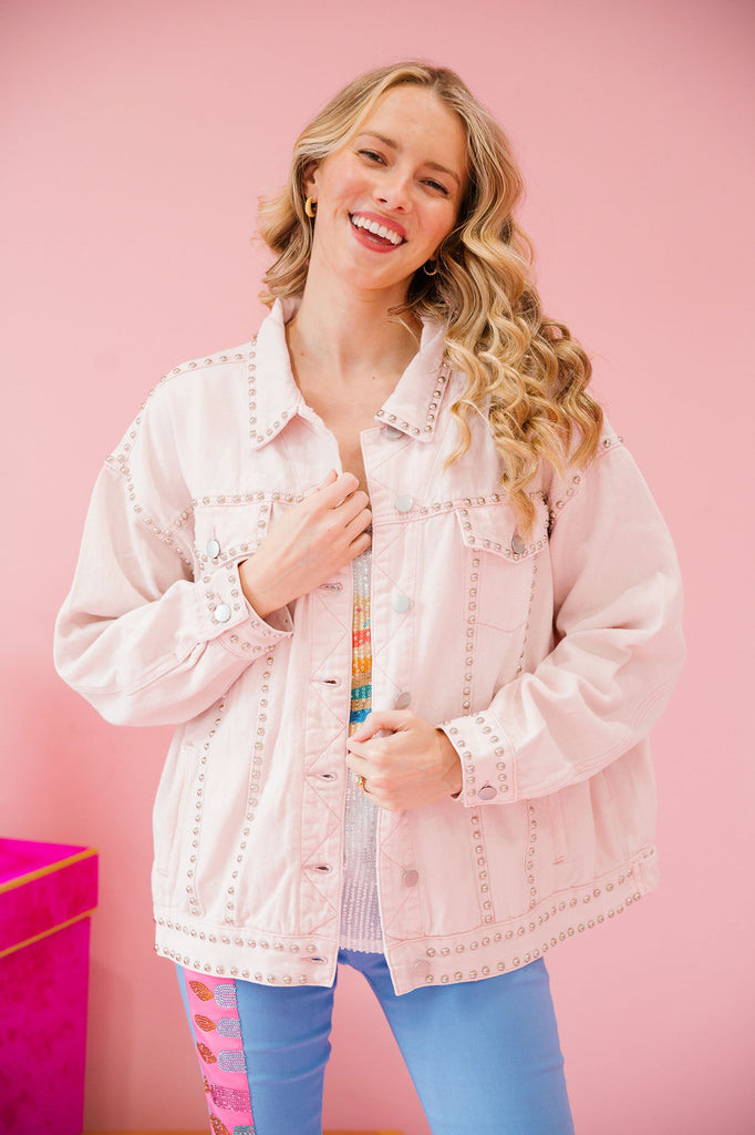 BUTTERFLY MELODY STUDDED JACKETS JACKET Judith March