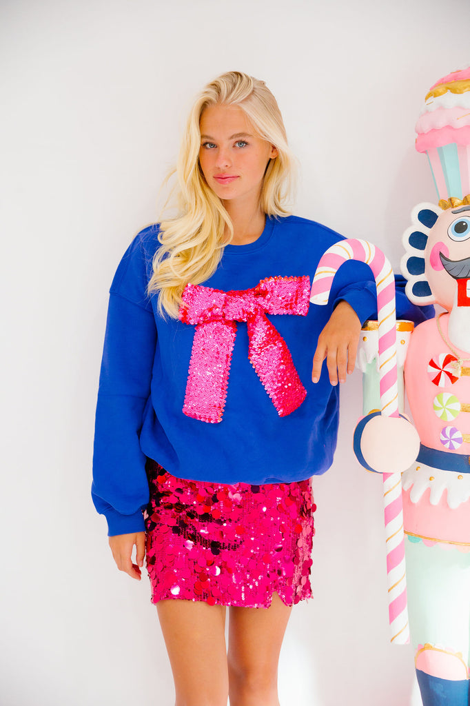 SEASON TO SPARKLE ROYAL PULLOVER PULLOVER Judith March   