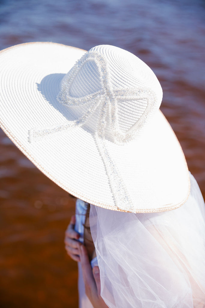 SAVE THE DATE SUN HAT RANCHER HAT Judith March