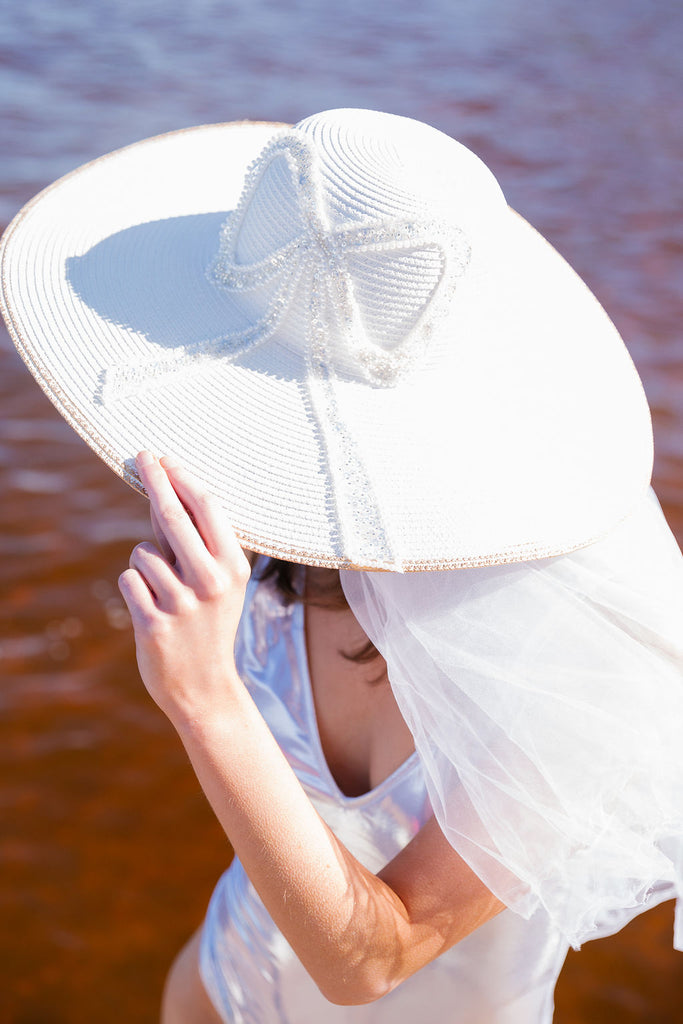 SAVE THE DATE SUN HAT RANCHER HAT Judith March