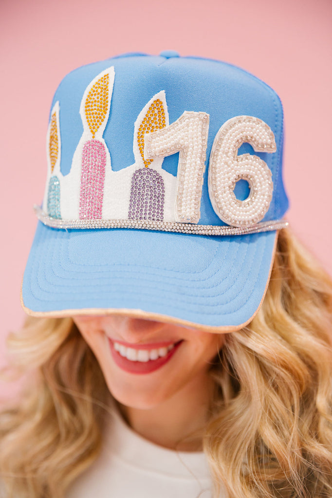 CUSTOM BIRTHDAY NUMBER TRUCKER HAT HAT Judith March