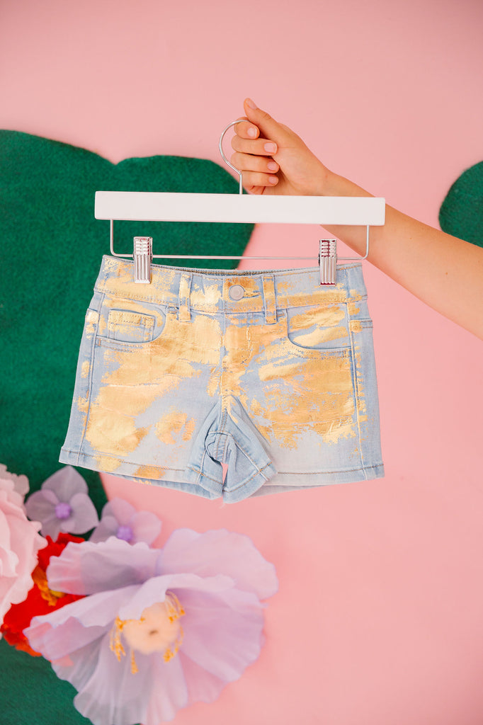 MINI KIDS GOLDEN AGE DENIM SHORTS SHORTS Judith March