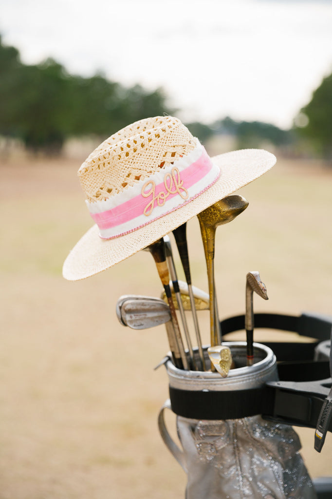 GOLF PINK SUN HAT RANCHER HAT Judith March