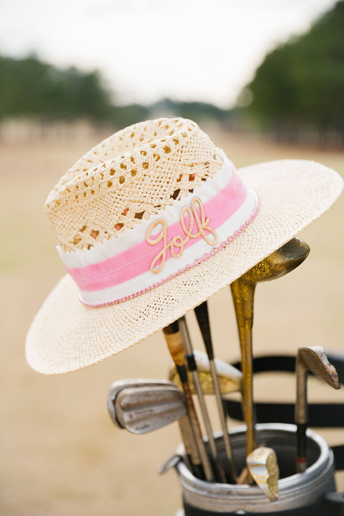 GOLF PINK SUN HAT RANCHER HAT Judith March