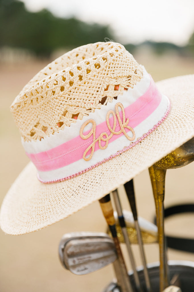 GOLF PINK SUN HAT RANCHER HAT Judith March