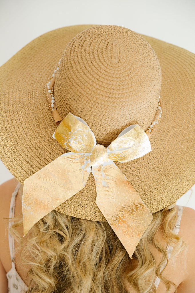 HORSE BIT BOW SUN HAT Sun hat Judith March