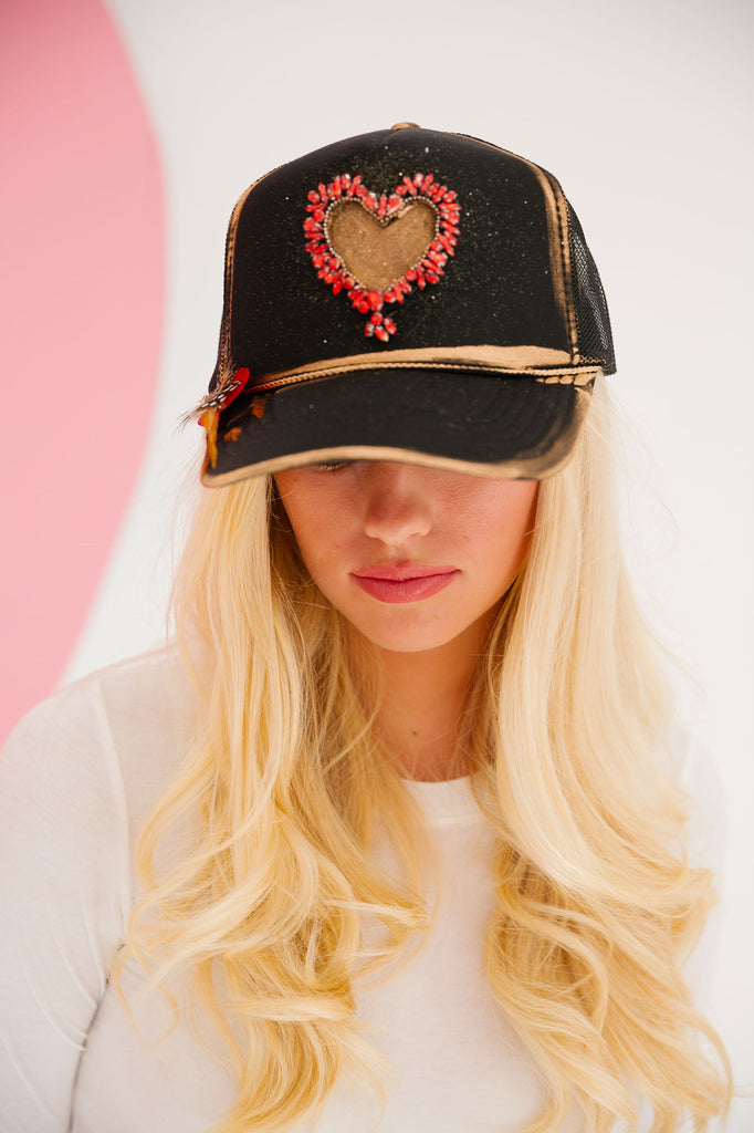 YOUNG LOVE TRUCKER HAT HAT Judith March