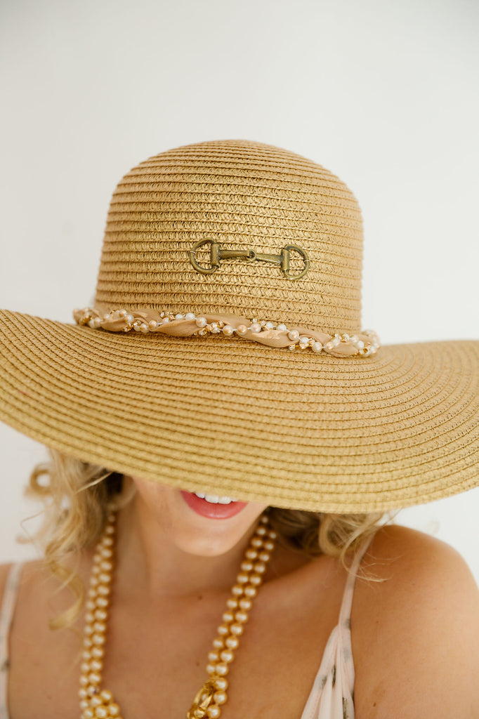 HORSE BIT BOW SUN HAT Sun hat Judith March