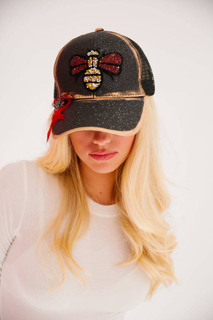 BEE MINE TRUCKER HAT HAT Judith March