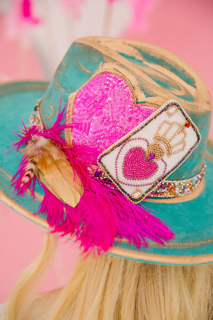 QUEEN OF HEARTS RANCHER HAT HAT Judith March