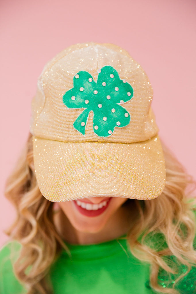 LUCK OF THE IRISH GOLD HAT HAT Judith March