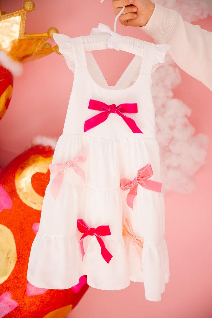 MINI KIDS PRINCESS BOWS DRESS DRESS Judith March