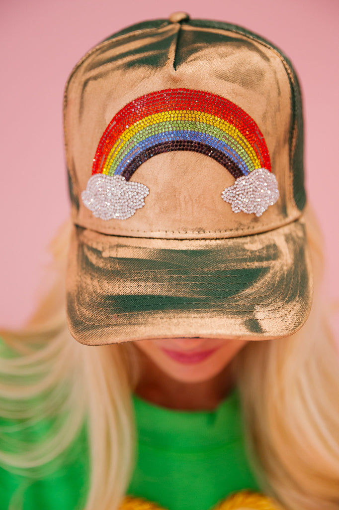 END OF THE RAINBOW STRUCTURED HAT HAT Judith March