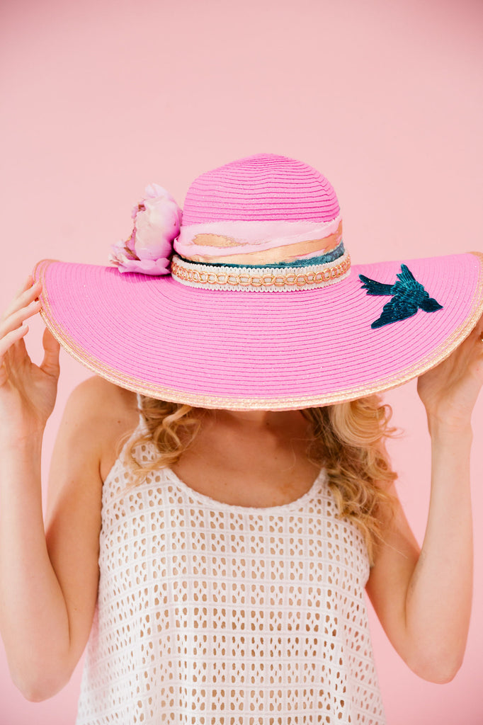 FLOWER CHILD SUN HAT hat Judith March