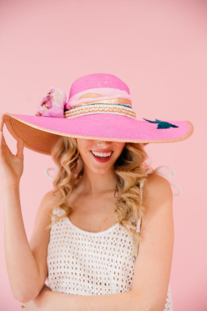 FLOWER CHILD SUN HAT hat Judith March