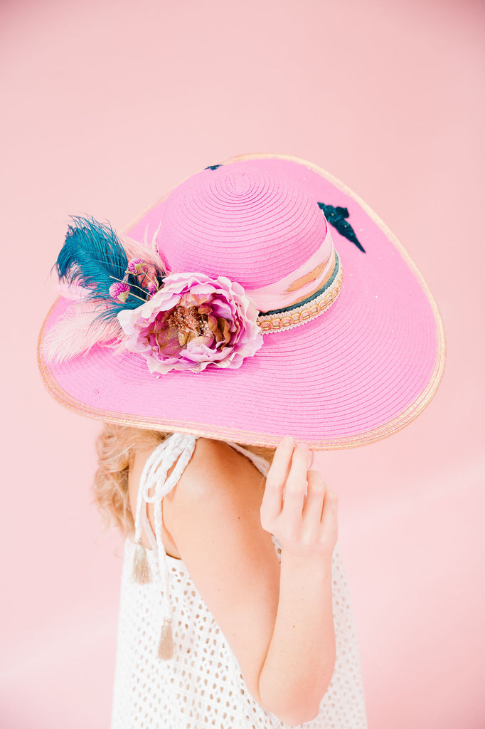 FLOWER CHILD SUN HAT hat Judith March