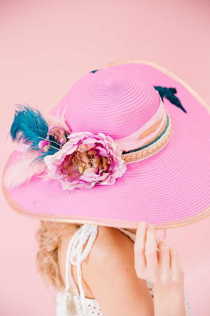 FLOWER CHILD SUN HAT hat Judith March