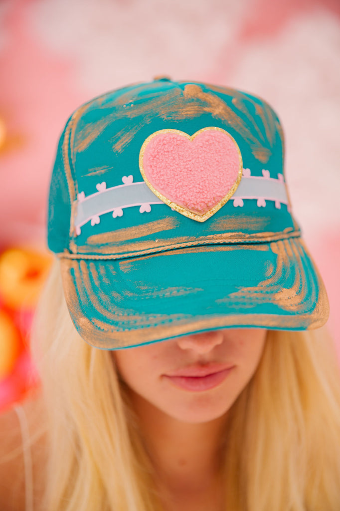 CRAZY IN LOVE TRUCKER HAT* HAT Judith March