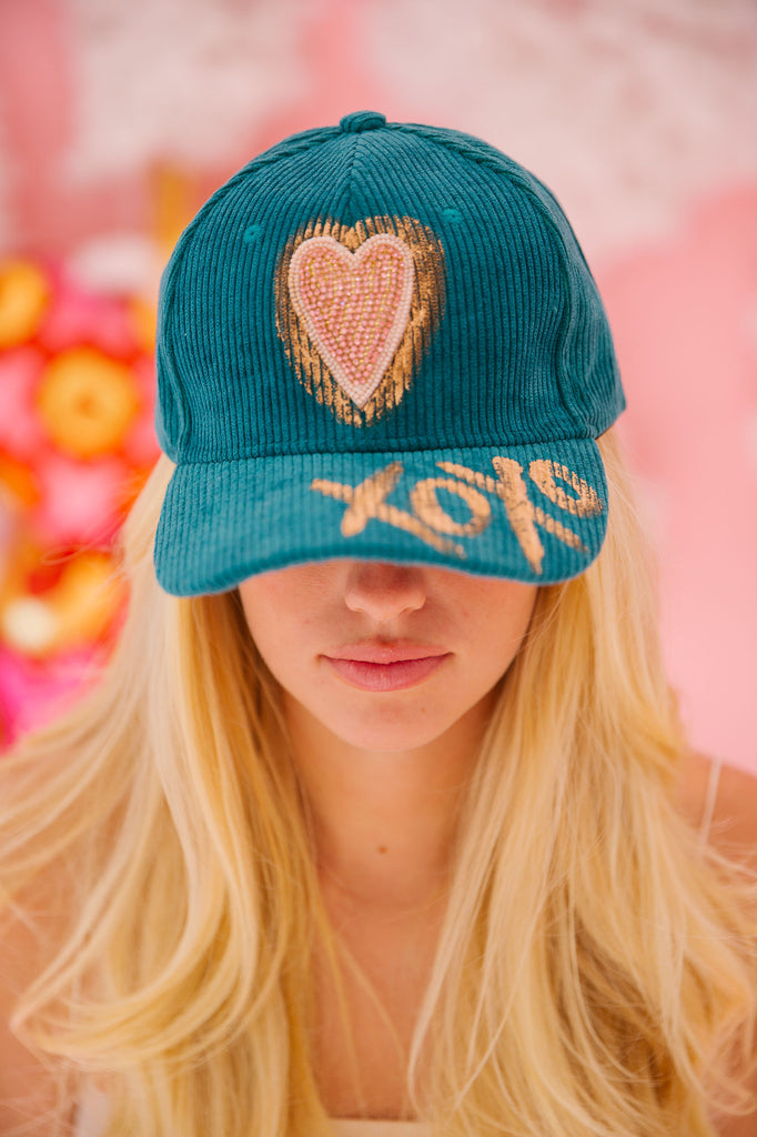 XOXO CORDUROY HAT HAT Judith March