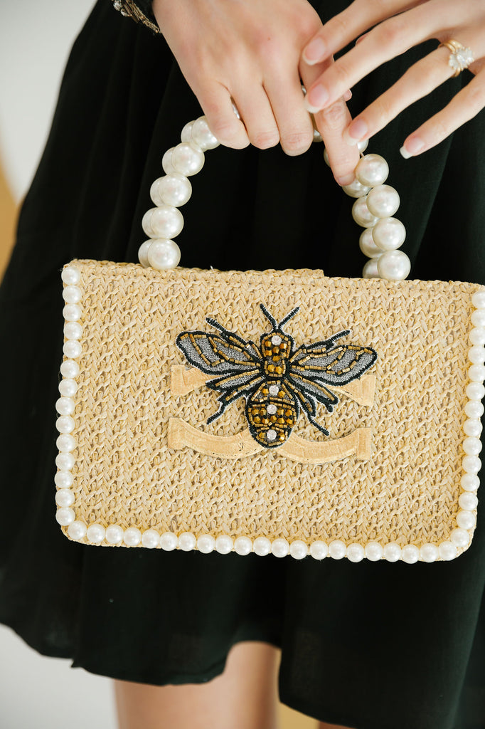 QUEEN BEE PEARL PURSE PURSE Judith March