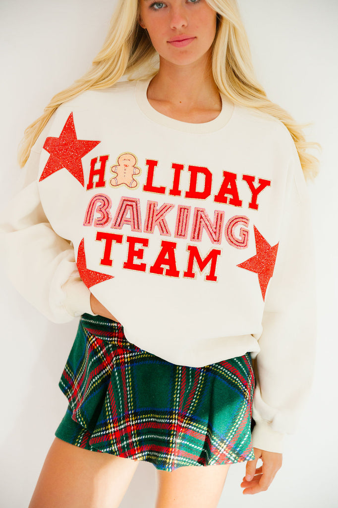 HOLIDAY BAKING TEAM PULLOVER PULLOVER Judith March   