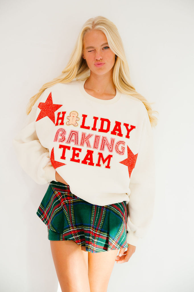 HOLIDAY BAKING TEAM PULLOVER PULLOVER Judith March   