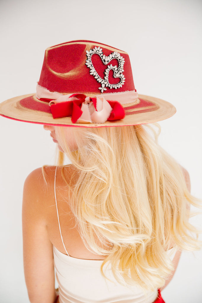 HEART ON FIRE RANCHER HAT HAT Judith March