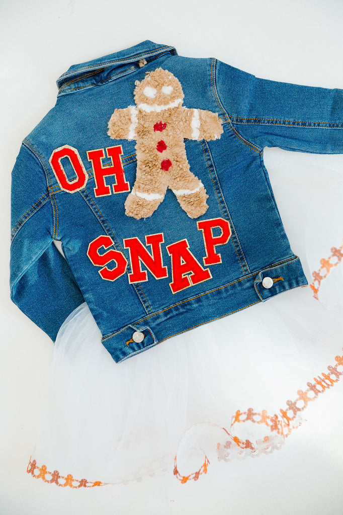 MINI KIDS OH SNAP DENIM JACKET JACKET Judith March   