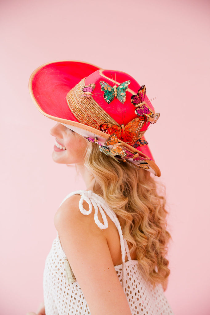 ALL THE BUTTERFLIES RANCHER HAT RANCHER HAT Judith March