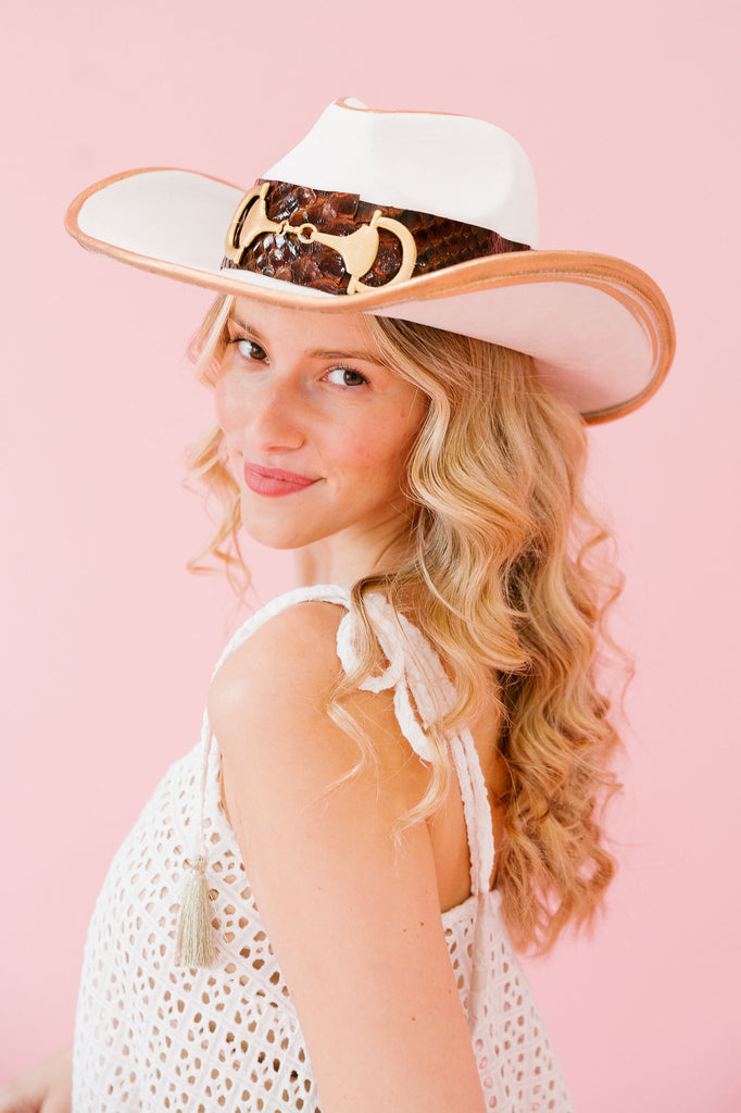 THRILL OF THE RIDE RANCHER HAT RANCHER HAT Judith March