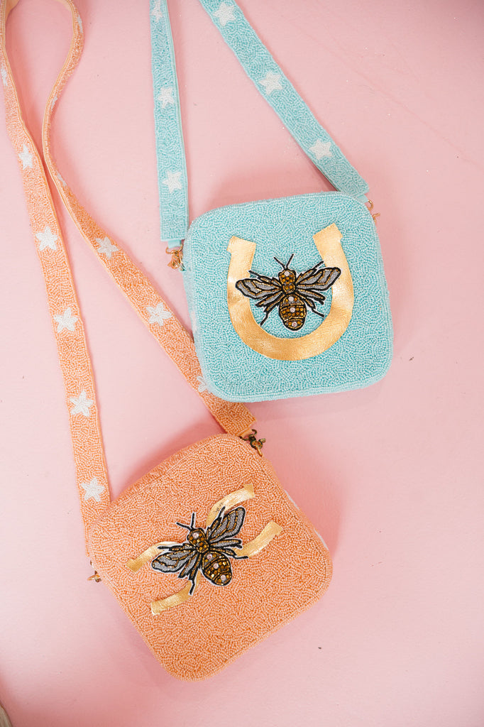 BEE LUCKY BEADED PURSES BAG Judith March