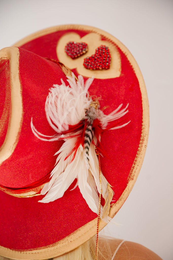 HEART OF GOLD RANCHER HAT HAT Judith March